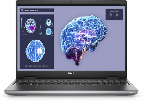 Dell Precision 7680 16” 4K OLED Touchscreen, i7-13850HX, Nvidia RTX 3500 ADA 12GB, 2TB PCIe Gen 4.0x4 NVMe, 64GB DDR5, FPR, SD Card Reader, GbE, WIFI 6E & BT 5.3, UK Keys, Windows 11 Pro (Renewed)