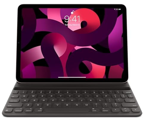 Apple Smart Keyboard Folio (pour iPad Pro 11-pouces 1-4 Gen et iPad Air 4-5 Gen) (AZERTY Français) Noir (Reconditionné)