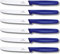 Victorinox 5.1332 Tafelmesser rund Wellenschliff 6-er Pack, blau