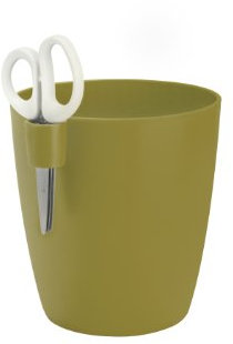 Elho Pflanzgefäß brussels kräuter single l, olive grün