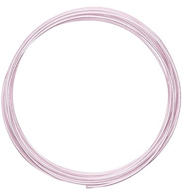 Vaessen Creative 24242-005 Aludraht Prägung Rund, Aluminium, Rose, 500 x 0.2 x 0.2 cm
