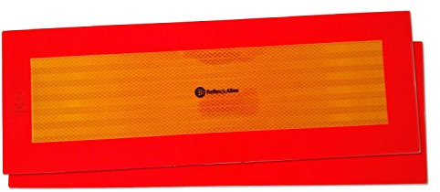 Par adhesivo reflectante remolque CL 3