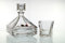 Bohemia Whisky-Set 6 Whiskygläser + Karaffe aus Bleikristall MARIA
