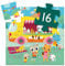 DJECO Mini Eiswagen Puzzle (16 Teile) - Pädagogisches & Entzückendes Puzzle-Spielzeug - Spaß & Herausfordernde Aktivität für Freunde & Familie für Kinder ab 3 Jahren Mädchen & Jungen
