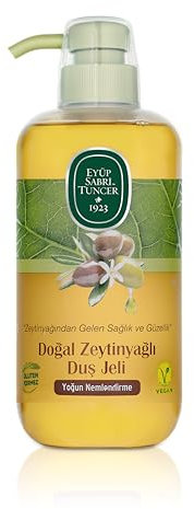 EyClub Sabri Tuncer Natural Aceite de Oliva Gel de Ducha 600 ml Botella PP 1 Pack