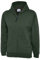 247-Clothing Kids Hoodie Girls Boys Hooded Sweatshirt (Bottle Green, 11-13 Years)