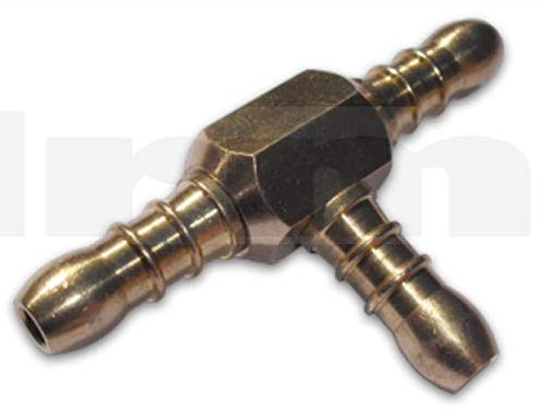 BSD Connecteur 3 Voies - Cannelé Tuyau 9-10mm - Raccord en T pour Tuyau