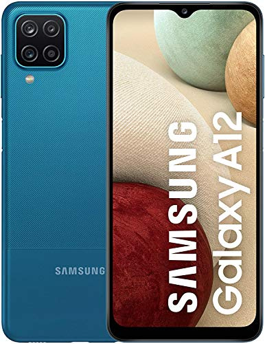 Samsung Galaxy A12 - Smartphone 64GB, 4GB RAM, Dual Sim, Blue [Version EU]