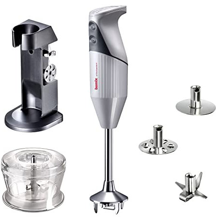 Bamix® M200, DELUXE Blender, corps C, 200 W, blanc/gris clair