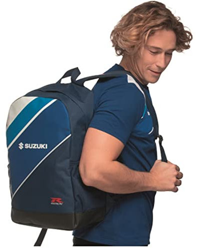 Suzuki GSXR Rucksack blau