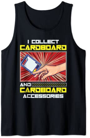 I Collect Sammelkarte aus Karton und Karton Tank Top