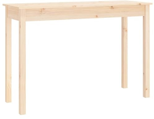 vidaXL Konsolentisch Konsole Beistelltisch Flurtisch Sideboard Ablagetisch Wandtisch Frisiertisch Holztisch 110x40x75cm Massivholz Kiefer