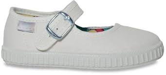 escoolers E62 - Zapatilla Lona Mercedita - Blanco 19 EU