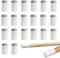 SULIUDAJI Billard Queue Spitzen,20 Stück Pool Queue Tipps Ersatz Slip-On Snooker Queue Tipps 13mm Billard Snooker Pool Tisch Zubehör,Pool-billardqueues Ersatz Spitzen Zubehör für Snooker Pool Queues