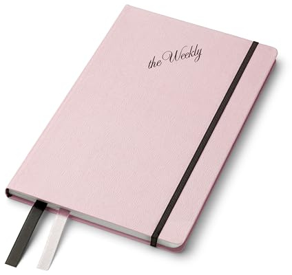 Black/Pink The weekly diary 2024 - Pink
