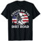 Chillin On The Dirt Road Vintage Cowboyhut USA Flagge T-Shirt