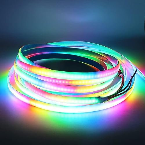FCOB 5V RGB COB farbenreiche geführte Streifen hohe Dichte SK6812 332LED/m Traum Farbe Licht Magie Digital Adressierbare LED Band Ähnliches WS2812