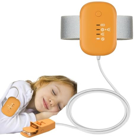 Bettnässen Alarm, Wiederaufladbare Urinalarm Mit Vibrationen Und Klang, Töpfchen-Alarm, Bettnässensor Für Jungen, Mädchen, Alle Kinder.