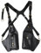 Dickly Leder Schulter Holster Tasche, Verstellbarer Schultergurt Tasche, Retro Unterarm Holster Pouch Tasche, Universelles vertikales Pistolenholster, Anti-Diebstahl-Holster für Outdoor-Reisen，#5