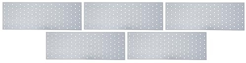 Alberts 820817 Lochplatte | sendzimirverzinkt | 400 x 120 mm | 5er Set