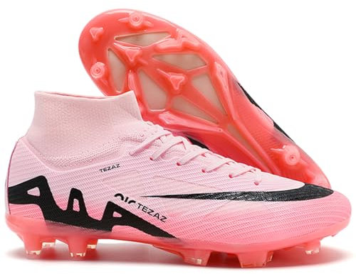 Kmrlofiy Botas de Fútbol Hombre Zapatillas De Fútbol Profesionales Spike Aire Libre Zapatos de Fútbol Atletismo Training Calzado de Fútbol Hombre Niños (KBA-K27, 40EU)