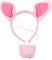 ANDRESLAD 1satz Schwein Kostüm Mit Stirnband Und Nase Tierkostüm Zubehör Für Karneval Halloween Und Geburtstagsfeiern Bequemes Und Kreatives Cosplay-accessoire Teiliges
