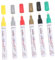 GLEAVI 1 Satz Farbstift Scratch fix Scratch Repair Auto Lackstift Rot Lackstift Auto Lackstift-Set Autolack Pflegestift Stift zum Entfernen von Autokratzern Auto Reparatur Stift Metall