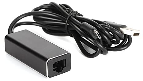 Micro-USB-zu-RJ45-Ethernet-Adapter, 10/100 Mbit/s-Konvertierungsübertragung für TV-Sticks, Plug-and-Play