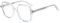 Firmoo Oversized Square Blue Light Blocking Glasses, Computer Gaming/TV/Phones Glasses for Women/Men, Clear