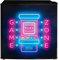 Kuhla Table Top Mini Fridge with Ice Box 45 Litre Adjustable Thermostat, Door Racks & Removable Shelf, Small Drinks Fridge Gamer Design Black KTTF0E6B-1019