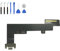 Eutoping USB Ladeanschluss für Apple iPad Air 4 A2072 A2324 A2325 Schwarz Dock Connector Charger Board Flex Kabel Montage Ersatz mit Werkzeug