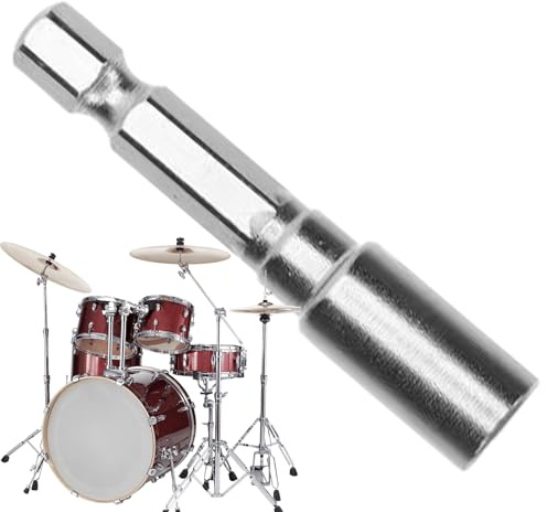 Harfen-Stimmhammer Metall Klavierstimmhammer | Hochspannungs-Stimmschlüssel für Snare, Jazz, Percussionisten, Schlagzeuger, Zuhause, Studio, Bühne, Üben, Reisen, Band,