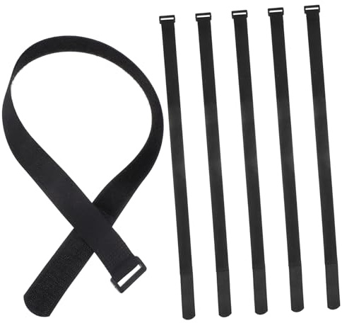TOYANDONA Patio Umbrella Tie Strap Adjustable Outdoor Parasol Fixing Strap Lightweight Portable Wind Stabilizer Bands for Garden Beach Umbrellas 24.61In Length 6-Pack