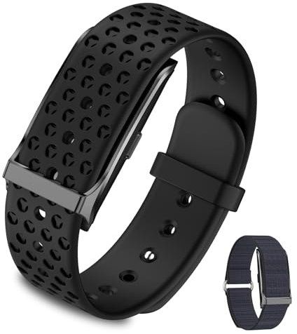 ZukQvrivelig Multifunctional Fitness Tracker,GPS Movement Track, No Display Fitness Tracker Watch,Water Resistant,Magnetic Rechargeable Smartwatch,Sleep/Heart Rate Monitor,127 Exercise Modes