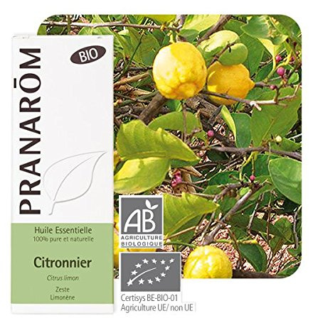 Pranarôm - Olio essenziale di limone organico, 10 ml