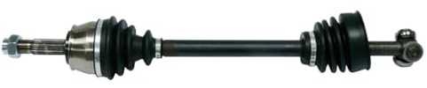 SKF Antriebswelle VKJC 3702 Position Vorderachse links Höhe 137mm Länge 740mm Breite 140mm - OE Qualität