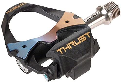 Xpedo Thrust SL Road Pedal: Carbon Body, Chromoly Spindle by