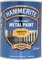 New 2015 Hammerite Smooth Direct To Rust Metal Paint Yellow 5L