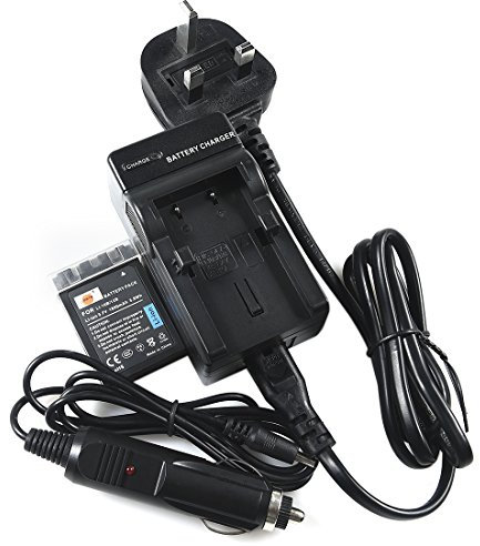 DSTE® LI-10B Rechargeable Li-ion Battery + DC82U Travel and Car Charger Adapter for Olympus C-50 C-60 C-70 C-470 C-760 C-765 C-770 C-5000 C-7000 D-590 X-1 X-2 X-3 X-500 FE-200 IR-500 Stylus 300 400 410 500 600 800 810 1000 Digatal Camera as Olympus LI-12B