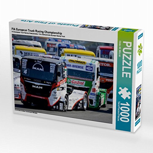 CALVENDO Puzzle European Truck Racing Championship | 1000 Teile Lege-Größe 64 x 48 cm Foto-Puzzle für glückliche Stunden