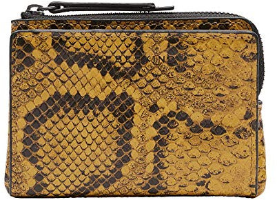 Liebeskind Berlin Snake Smilla Portemonnaie, Dijon , Small (HxBxT 9.0 cm x 13.0 cm x 1.0cm), Dijon - 1587