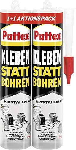 Pattex Kristallklar FlexTec® Montagekleber Herstellerfarbe Transparent PKBB1 580g