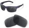 sunglasses restorer Lentes de Recambio Compatibles Polarizadas para Arnette Hot Shot (Black Iridium, Polarizado)