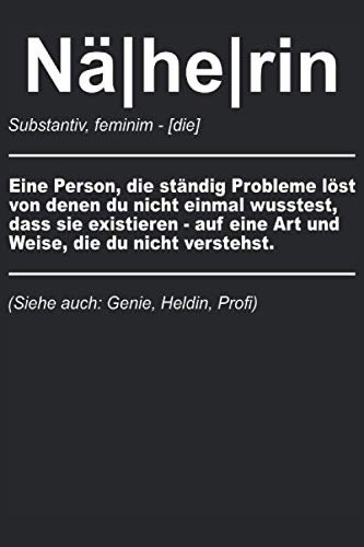 Nähen Nähmaschine Schneider Hobby Handarbeit Nadel Notizbuch: Nähen Zubehör | Nähen Buch