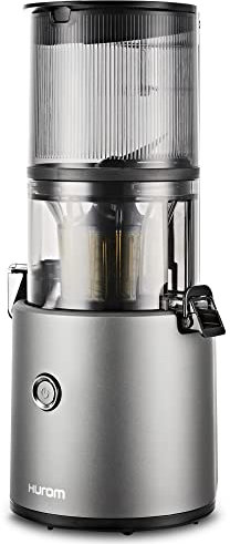 Hurom | H-300 Extractor - Cold Extract Fruit and Vegetables, Multi-Screw Technology Filter + Auger with Automatic Reversal, 90% Juice Yield, Quick Cleaning, BPA Free - Silver