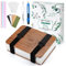 Suziko Blumenpresse, professionelles Blumenpressen-Set 6 Schichten 16 x 21 cm Blumenpressen-Set für Erwachsene und Kinder - Tolles Geschenk für Kunst- und Handwerksliebhaber (Braun)