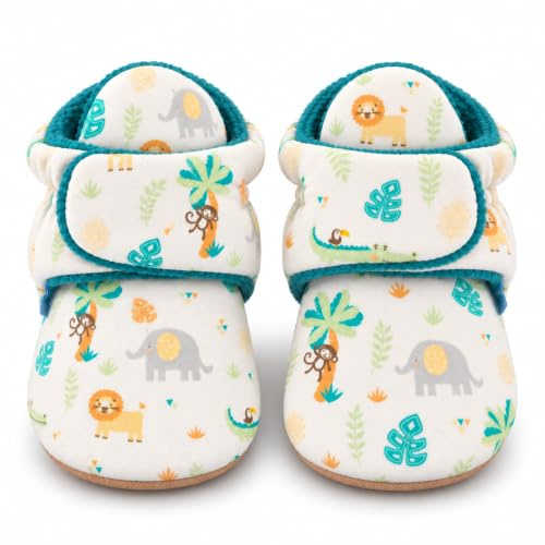 Dotty Fish Pantofole Per Bambini In Cotone PantofoleUnisex - Bimbi 0-24