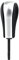 Schaltknauf Kohlefaser-Auto-Automatik-Schaltknauf Handball für BMW E39 E46 E53 E60 E61 E63 E64 E83 E81 E82 E87 E90 E91 E92 E93 (Color : Matt Silver-Short)