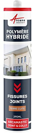 Mastic d'étanchéité, joint extérieur, fissure, béton - 290 ml x 1 Terre Cuite - ARCANE INDUSTRIES