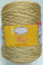 Cordino cordoncino tripolino Thai di qualità, rocca da 500 gr. per borse, centri e varie, ferri uncinetto 3,5/4,5 (ORO CHIARO 9)